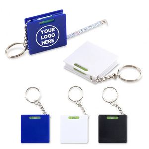 Cinta Métrica Miniatura con Llavero, Indicador de Nivel, Cinta Métrica de Acero de 3 Pies, Anillo para Llavero, Herramienta Utilitaria para Manualidades - Product Image 6
