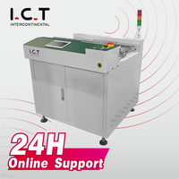 Convoyeur de rejet haute performance ICT avec porte de descente pour bande transporteuse de PCB, nouveau design, prix bas en Chine