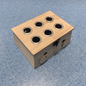 Kotak Penyimpanan Kayu Portabel Perangkat Moxa Kayu Solid Terapi Asap Seluruh Tubuh untuk Spa Kesehatan Rumah Wadah Tongkat Moxa - Product Image 4