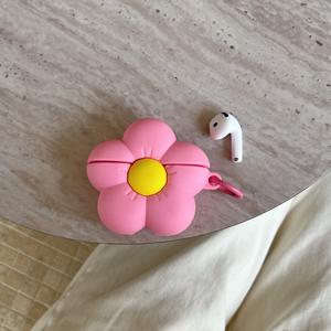 Estuche <span class=keywords><strong>de</strong></span> Silicona 3D para Auriculares con Girasoles Coloridos, Compatible con AirPods <span class=keywords><strong>Pro</strong></span> <span class=keywords><strong>de</strong></span> <span class=keywords><strong>Segunda</strong></span> y Tercera Generación - Product Image 1