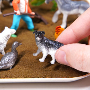 Wingart Brand Item #11992 Amazing <span class=keywords><strong>Farmland</strong></span> Dynamic Play Sand Set para niños Juegos de bricolaje Actividades Kids Scene Set - Product Image 3