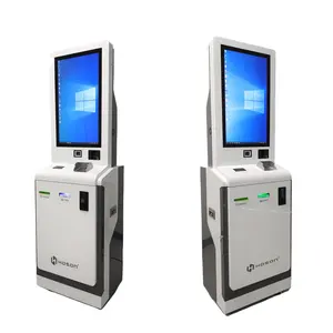 27 Zoll Self-Service-TerminalCash-Einzahlung automat Registrier kasse Münz empfänger Self-Service-Kiosk NFC-Kartenleser-Zahlungs kiosk