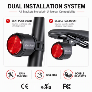 Luz Trasera para Bicicleta STVZO al por Mayor, Luz Trasera LED para Motocicleta, Luz Trasera para <span class=keywords><strong>Fatbike</strong></span> V20, Luz Trasera para Bicicleta Surron Ebike - Product Image 6
