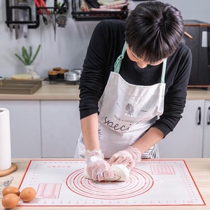 <span class=keywords><strong>Tapis</strong></span> de pâtisserie extra large en caoutchouc résistant à la chaleur, antiadhésif, compatible lave-vaisselle, pour la préparation de pizzas et de pains, outils de cuisson - Product Image 3