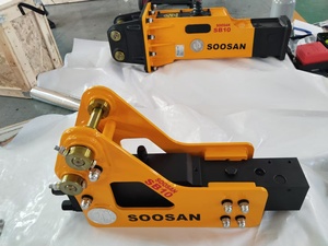 Marteau hydraulique latéral pour excavatrices de 0,8 à 2,5 tonnes, mini-décapeur de béton avec moteur pour l'exploitation minière - Product Image 4