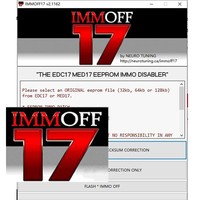 Software IMMOFF17 de Instalación Ilimitada, Programa EDC17 Immo Off Ecu, NEUROTUNING Immoff 17