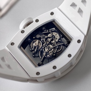 นาฬิกาจักรกลกันน้ำคุณภาพเยี่ยม Umi Maker ขนาด 43 มม. รุ่น RMUL2 กลไก RM055 ตัวเรือนเซรามิกสีขาว โครงกระดูก นาฬิกา RM - Product Image 6