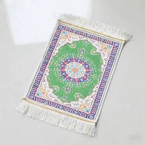 Forro transpirable de seda helada lavable, absorbente de sudor y anti-transpirante para camping y picnic, forro interior antideslizante y suave para gorro de oración musulmán. - Product Image 1