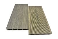 Nouveau revêtement de terrasse en composite bois-plastique WPC à grain de bois 3D profond