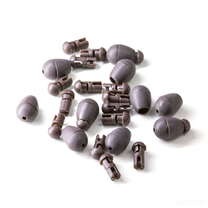 Perles de connexion rapide pour la pêche à la carpe de haute qualité 8mm 9mm, accessoires de pêche, support de ligne pour method feeder, rivière - Product Image 1