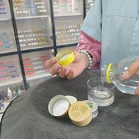 Fabricante Verificado, Muestras Gratis, Tapa de Aluminio ROPP Personalizada de 38*16.5mm con Revestimiento de TPE para Bebidas, Jugos, Refrescos y Agua