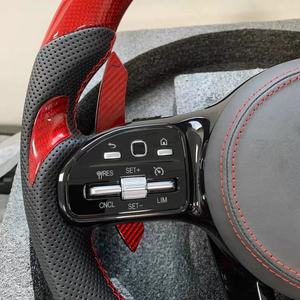 Pour Mercedes Benz <span class=keywords><strong>AMG</strong></span> C E <span class=keywords><strong>S</strong></span> classe G W204 W205 W222 G500 G55 G63 S500 S320 volant en Fiber de carbone forgé - Product Image 4