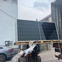 Panneaux solaires PERC demi-cellules bifaciaux à faible coût, efficacité 22,5 %, utilisables pour 280W, 330W, 450W, 545W, 550W, 600W