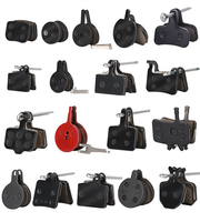 Plaquettes de frein semi-métalliques en résine pour vélos, diverses spécifications, prix usine, accessoires de vélo, plaquettes de frein à disque pour vélos