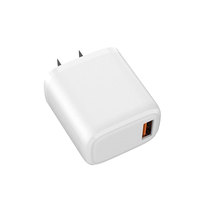 Chargeur Mural USB de Voyage 18W 3A QC3.0 en Gros pour Téléphones Mobiles Rapides Oppo Vivo OTP/OVP EU/US pour Téléphones Android