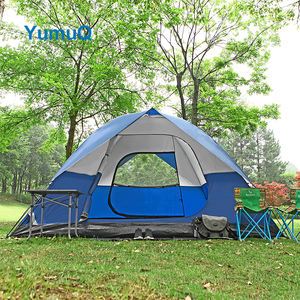 YumuQ Pink Pop Up 2 Man 4 Person Festival Ajustable Black Net Boat Camuflaje Camp <span class=keywords><strong>Camper</strong></span> Cabin Tent - Product Image 3