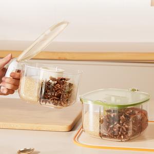 Nuevo Diseño: Caja de Condimentos de Cuatro Compartimentos para Sal y Pimienta, Organizador de Especias Popular para Múltiples Habitaciones - Product Image 5