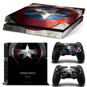 Pour PS4 autocollants pour <span class=keywords><strong>Playstation4</strong></span> Slim/Pro Console et contrôleur vinyle peau décalcomanies vin autocollant de protection - Product Image 4