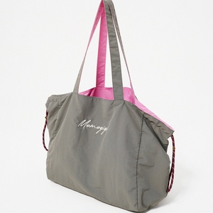 Custom Reversible Color‑Block <b>Canvas</b> Tote <b>Bag</b> Water Resistant <b>Large</b> Capacity Multi‑Purpose Shoulder Hand <b>Bag</b> - Product Image 1