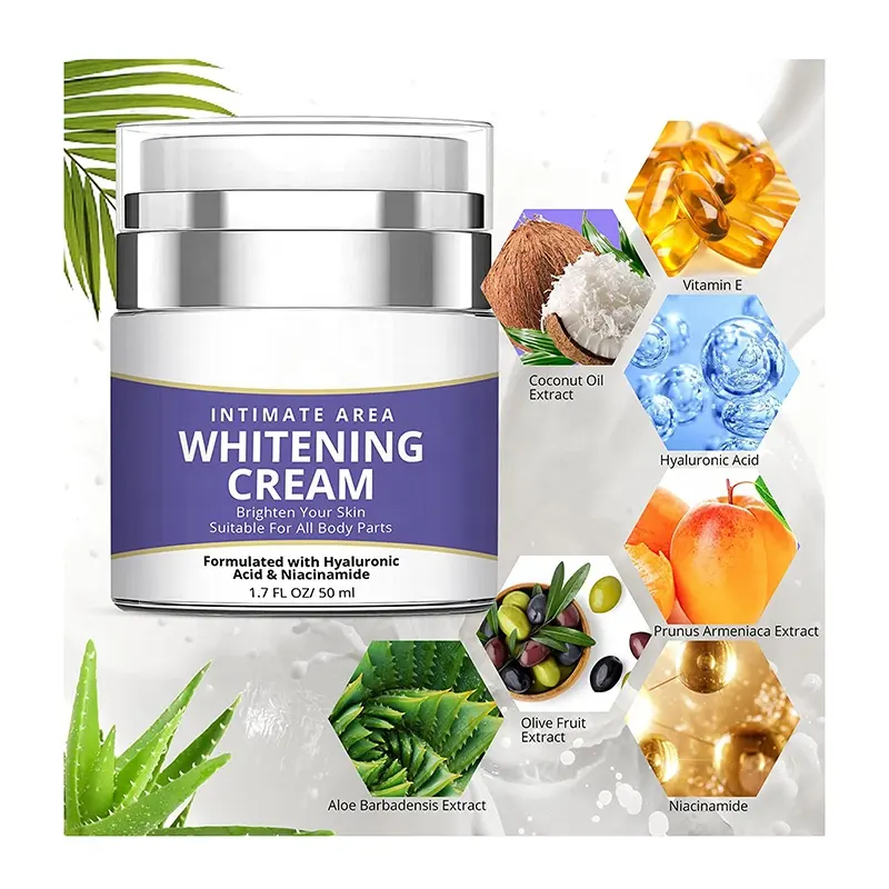 Organic Ingredients Instant Whitening & Anti-Wrinkle Cream Arabic Skin Whitening Treatment with Freckle Removal
