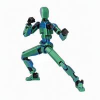 Figurine articulée Dummy 13 imprimée en 3D, mannequin entièrement articulé, jouet anti-stress, modèle de présentation de bureau, PLA, cadeau créatif