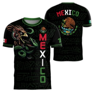 Maillot de football du Mexique pour <span class=keywords><strong>le</strong></span> Mondial 2026, maillot à col rond pour homme, maillot de football à manches courtes - Product Image 4