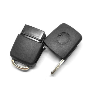 HU66 Lưỡi <span class=keywords><strong>3</strong></span> Nút Lật Vỏ Chìa Khóa Chìa Khóa Xe Fob Cho V-W Golf 4 5 Passat B5 B6 Polo Touran - Product Image 6