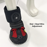 Chaussures de marche pour chien en néoprène à réglage par cadran, OEM/ODM, directement de l'usine, pour soulager les douleurs articulaires et améliorer la marche, sécurité nocturne