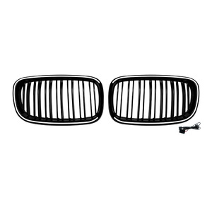 Bmw X5 E70 X6 E71 2006 2013 Led Grille Black With Light Front Bumper Modification - Product Image 5