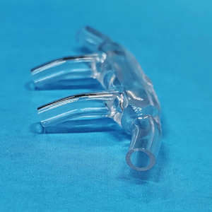 Embout en plastique souple Canule nasale Prongs Made <span class=keywords><strong>Nasal</strong></span> <span class=keywords><strong>Oxygen</strong></span> Tube Prongs PVC Trempage - Product Image 3