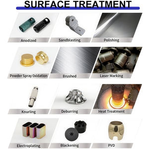 Pièces de production de masse traitées thermiquement en acier inoxydable Lingzhao usinage CNC forage de composants d'avion à basse altitude - Product Image 5