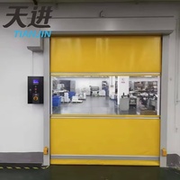 Bâche industrielle en PVC 1050 GSM de qualité supérieure, durable, résistante aux intempéries, personnalisable, respirante et anti-UV pour portes industrielles