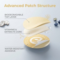 Patchs Transdermiques de Collagène Soluble Personnalisables avec Couche Supérieure Biodégradable pour la Fermeté et l'Élasticité de la Peau