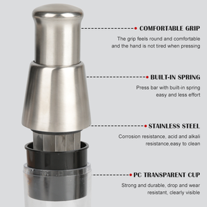 Outil de découpe d'<span class=keywords><strong>ail</strong></span> de cuisine hachoir à <span class=keywords><strong>presse</strong></span> efficace hachoir à <span class=keywords><strong>ail</strong></span> en acier inoxydable coupe-<span class=keywords><strong>ail</strong></span> manuel poussoir hachoir à <span class=keywords><strong>ail</strong></span> - Product Image 2