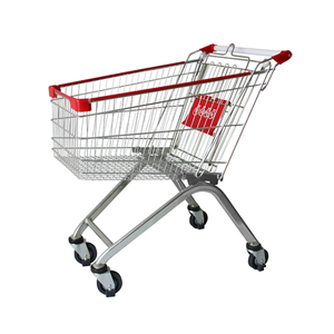Folding Low Price Supermarket <strong>Shopping</strong> Trolley <strong>Shopping</strong> <strong>Trolly</strong> - Product Image 2