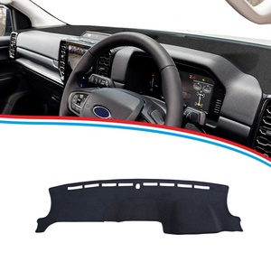 แผ่นรองกันแสงด้านหน้ารถขับด้านขวามือแผ่นคลุมแผงหน้าปัดรถกันแสง<span class=keywords><strong>สี</strong></span><span class=keywords><strong>ดำ</strong></span> Txr เสื่อหลีกเลี่ยงแสงสำหรับ <span class=keywords><strong>Ford</strong></span> <span class=keywords><strong>Everest</strong></span> <span class=keywords><strong>2022</strong></span>- - Product Image 4