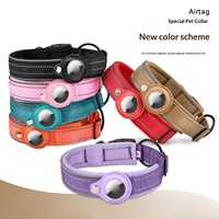 Collier de suivi et de positionnement anti-perte pour animaux de compagnie, portable, avec boucle de sécurité, facile à porter, sans pression sur le cou, sans glissement, vente directe usine