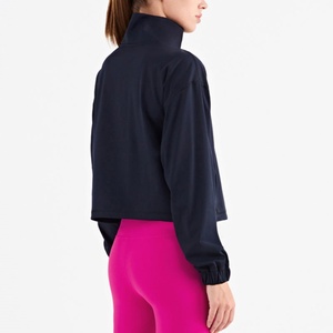 Veste de sport tendance, coupe-vent, col montant, demi-zip, pour femme - Product Image 6