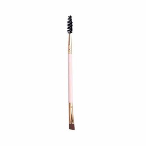 Venta al por mayor de brocha de cejas de doble cabeza con logotipo personalizado, brocha de maquillaje con bisel en espiral, brocha para pestañas - Product Image 5