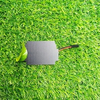 Panel Surya Mini Monokristalin Global Solar PV Portabel 5V 90mA Berlapis PET dengan Konektor Pin Header 2.54mm Desain Kustom 19.8%-24%