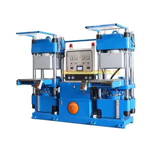 vacuum rubber compression stopper molding press machine