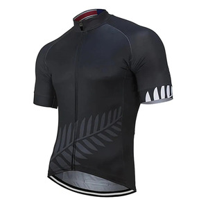 Maillot de cyclisme <span class=keywords><strong>classique</strong></span> noir pour homme, haut de course à manches courtes, vêtements de <span class=keywords><strong>cycliste</strong></span>, maillot d'été pour vélo - Product Image 3