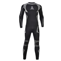 Combinaison de sport de compression pour homme, entraînement intensif HIIT, ski, soutien musculaire, anti-frottement, respirante, légère