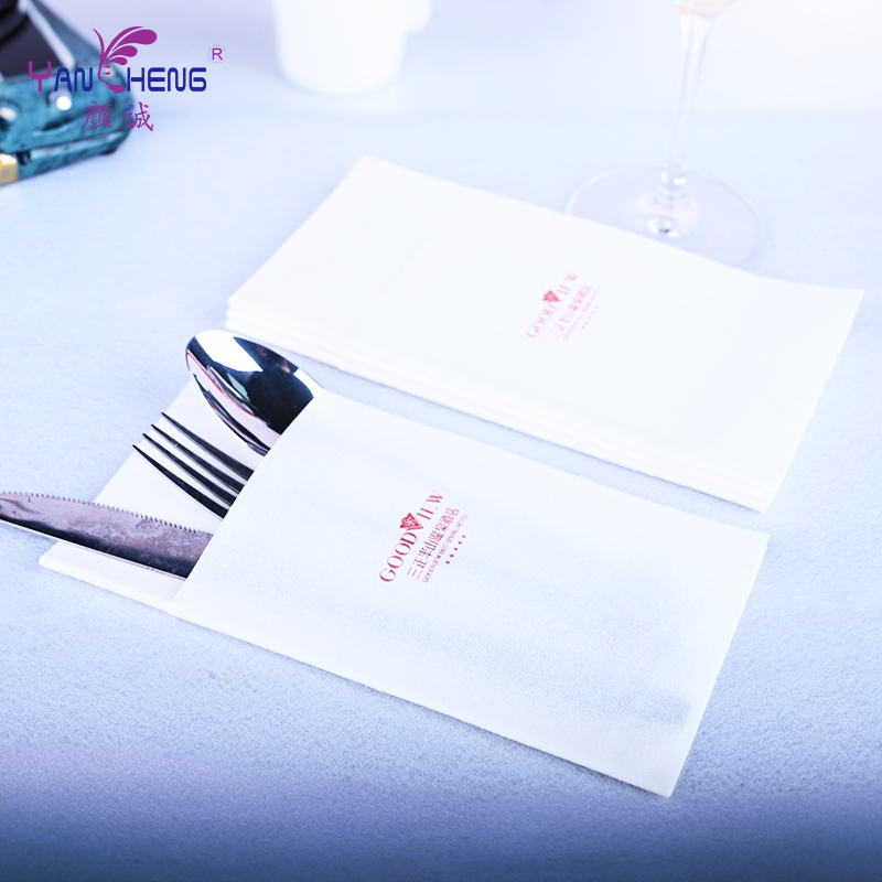 High End Pocket Fold Napkin Custom