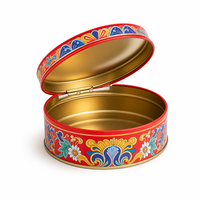 Boîtes de rangement mini portables en gros, boîtes à bougies, boîtes à thé, contenants pour collations, café, bonbons, petits pots scellés en étain sérigraphiés