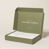 Wholesale Skin Care Perfume Bottle Clothing Folding Packaging Box Corrugated Kraft Paper Box Custom Logo Mailer Cardboard Box