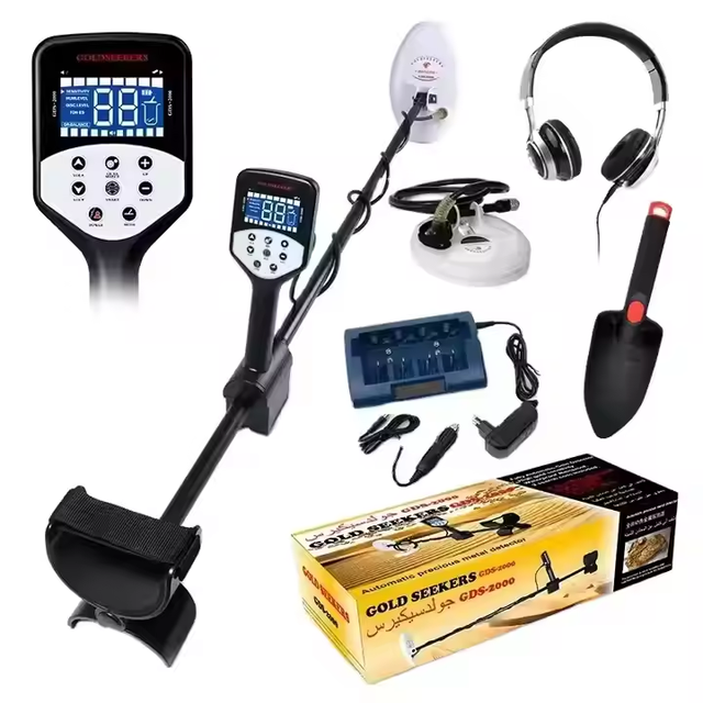Professional Metal Detector for Gold Detecting GDS2000 Gold Metal Detector with High Sensitivity Treasure Hunting GDS-2000