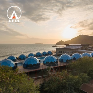 Dôme en verre transparent de 8 m, maison en forme de dôme, tente de glamping de luxe pour les centres de villégiature et les hôtels européens - Product Image 3