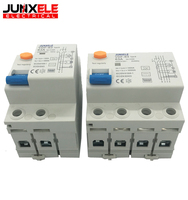 Tipo AC/AC RCCB 2P 4P 25A 40A 63A 80A 100A 30mA 100mA 300mA RCCB interruptor de circuito de corriente Residual