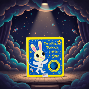 Livre sonore rond OEM, thème Twinkle Little Star, à chanter, avec des comptes-rendus pour l'heure du coucher, pages en carton, interactif, personnalisé - Product Image 5